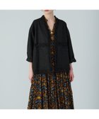 【ハウス オブ ロータス/HOUSE OF LOTUS】のリネンコットンブレンドレースジャケット 人気、トレンドファッション・服の通販 founy(ファニー) ファッション Fashion レディースファッション WOMEN アウター Coat Outerwear ジャケット Jackets 2025年 2025 2025春夏・S/S Ss,Spring/Summer,2025 おすすめ Recommend インナー Inner シンプル Simple ジャケット Jacket リネン Linen レース Race 夏 Summer S/S・春夏 Ss・Spring/Summer thumbnail ブラック|ID: prp329100004564967 ipo3291000000032283420
