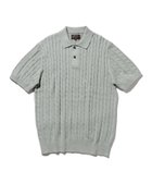 【ビームス/BEAMS / MEN】のケーブルニット ポロシャツ 25SS 人気、トレンドファッション・服の通販 founy(ファニー) ファッション Fashion メンズファッション Fashion for Men 2025年 2025 2025春夏・S/S Spring/Summer 2025 SS25 インナー Innerwear ジャケット Jacket, Outerwear パターン Pattern, Design Print ベーシック Basic, Essential ポロシャツ Polo Shirt, Collared Tee リネン Linen, Linen Fabric リラックス Relax, Relaxed Fit thumbnail ICE_BLUE|ID: prp329100004565002 ipo3291000000033162865