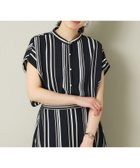 【その他のブランド/Other】の【UVケア/吸水速乾/洗濯機OK/冷感】麻調合繊タックブラウス ラク服シリーズ ネイビー|ID: prp329100004565040 ipo3291000000032283820