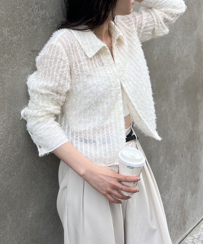 【カプリシューレマージュ/CAPRICIEUX LEMAGE】のカットオフホックシャツ インテリア・キッズ・メンズ・レディースファッション・服の通販 founy(ファニー) https://founy.com/ ファッション Fashion レディースファッション WOMEN トップス・カットソー Tops/Tshirt シャツ/ブラウス Shirts/Blouses おすすめ Recommend カットオフ Cut Off バランス Balance リラックス Relax ワイド Wide 夏 Summer 春 Spring S/S・春夏 Ss・Spring/Summer 羽織 Haori |ID: prp329100004565068 ipo3291000000032284007