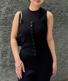 【アニュアンス/anuans】のリラックスニットビスチェ 人気、トレンドファッション・服の通販 founy(ファニー) ファッション Fashion レディースファッション WOMEN トップス・カットソー Tops/Tshirt ニット Knit Tops ビスチェ Bustier おすすめ Recommend シンプル Simple トレンド Trend フィット Fit フロント Front 夏 Summer thumbnail BLACK|ID: prp329100004565101 ipo3291000000032284280