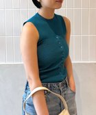 【アニュアンス/anuans】のリラックスニットビスチェ 人気、トレンドファッション・服の通販 founy(ファニー) ファッション Fashion レディースファッション WOMEN トップス・カットソー Tops/Tshirt ニット Knit Tops ビスチェ Bustier おすすめ Recommend シンプル Simple トレンド Trend フィット Fit フロント Front 夏 Summer thumbnail TURQUOISE|ID: prp329100004565101 ipo3291000000032284281