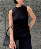 【アニュアンス/anuans】のリラックスニットトップス 人気、トレンドファッション・服の通販 founy(ファニー) ファッション Fashion レディースファッション WOMEN トップス・カットソー Tops/Tshirt ニット Knit Tops おすすめ Recommend ノースリーブ No Sleeve ビスチェ Bustier リラックス Relax 夏 Summer thumbnail BLACK|ID: prp329100004565102 ipo3291000000032284289