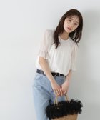 【プロポーション ボディドレッシング/PROPORTION BODY DRESSING】のシャーリングパフブラウス エクリュ1|ID: prp329100004565118 ipo3291000000032627112