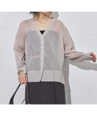 【ドゥ アルシーヴ/Doux archives】のラメシアーカーディガン 人気、トレンドファッション・服の通販 founy(ファニー) ファッション Fashion レディースファッション WOMEN トップス・カットソー Tops/Tshirt カーディガン Cardigans カーディガン Cardigan シアー Sheer ショルダー Shoulder スリット Slit トレンド Trend ドロップ Drop ベーシック Basic thumbnail GRAY|ID: prp329100004565120 ipo3291000000032284585