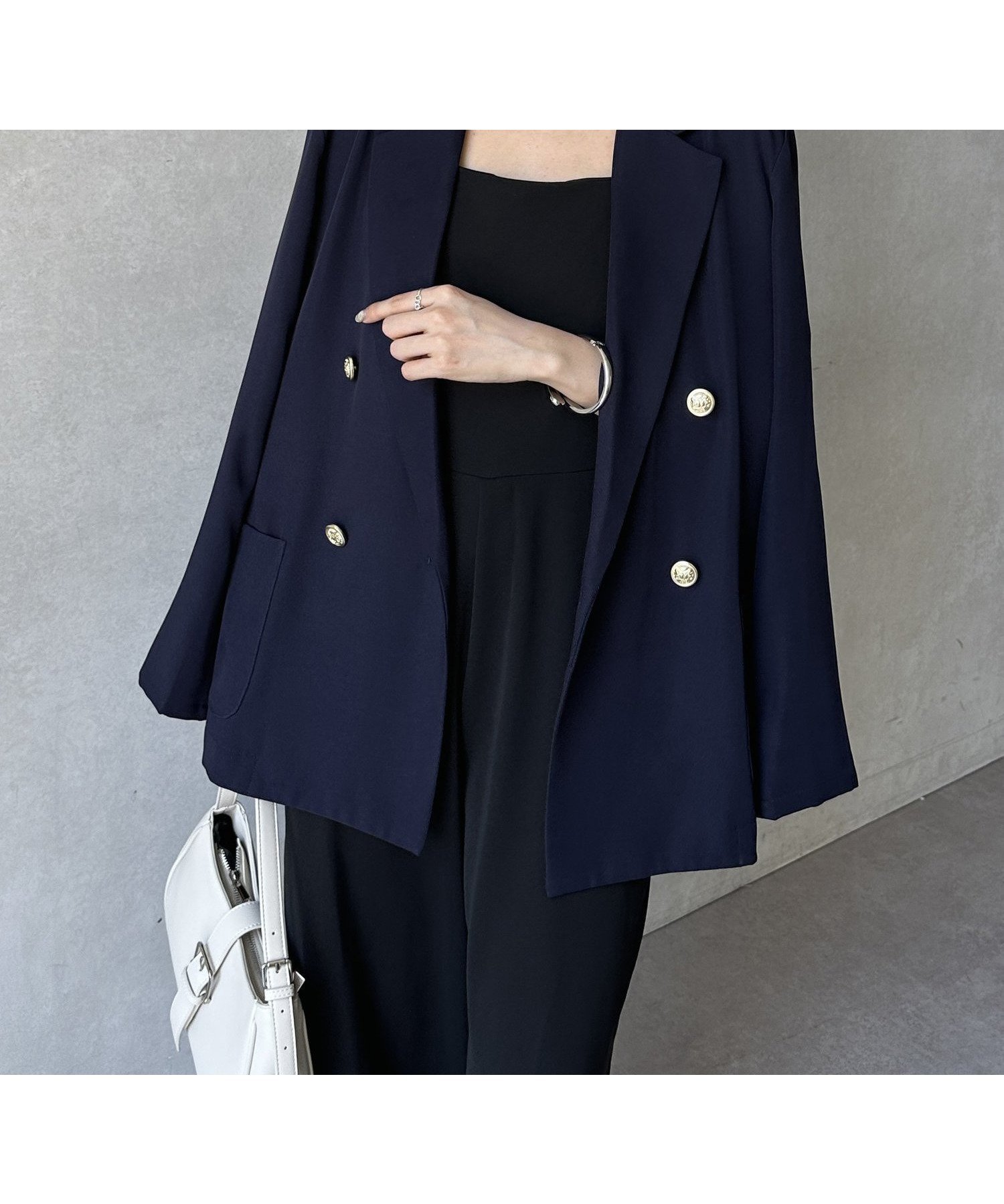 【ゼヴォン/Thevon】のGOLDボタンライトテーラードジャケット 人気、トレンドファッション・服の通販 founy(ファニー) 　ファッション　Fashion　レディースファッション　WOMEN　アウター　Coat Outerwear　ジャケット　Jackets　テーラードジャケット　Tailored Jackets　2025年　2025　2025春夏・S/S　Ss,Spring/Summer,2025　キャミ　Cami　ジャケット　Jacket　スラックス　Slacks　デニム　Denim　リラックス　Relax　エレガント 上品　Elegant　夏　Summer　春　Spring　S/S・春夏　Ss・Spring/Summer　 other-1|ID: prp329100004565126 ipo3291000000032368088