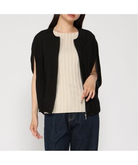 【グレディブリリアン/Gready Brilliant】のGready Brilliant/2_RNクルーZIPフレンチ 人気、トレンドファッション・服の通販 founy(ファニー) ファッション Fashion レディースファッション WOMEN おすすめ Recommend エアリー Airy トレンド Trend ノースリーブ No Sleeve フレンチ French ヴィンテージ Vintage エレガント 上品 Elegant |ID:prp329100004565162
