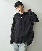 【アダム エ ロペ/ADAM ET ROPE'】の【WEB限定】フリルタイブラウス ブラック(01)|ID: prp329100004565177 ipo3291000000032285110