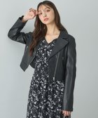 【イング/INGNI】の【WEB限定】クロップド丈ライダースジャケット 人気、トレンドファッション・服の通販 founy(ファニー) ファッション Fashion レディースファッション WOMEN アウター Coat Outerwear ジャケット Jackets ライダース Riders Jacket クロップド Cropped コンパクト Compact スタイリッシュ Stylish バランス Balance フェイクレザー Faux Leather ベーシック Basic ポケット Pocket ライダースジャケット Riders Jacket thumbnail クロ|ID: prp329100004565188 ipo3291000000032285313