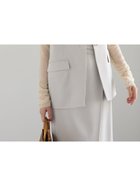 【テチチ/Te chichi】の【宮本茉由着用】シングルノーカラージレ(セットアップ可) 人気、トレンドファッション・服の通販 founy(ファニー) ファッションモデル・俳優・女優 Models 女性 Women 宮本茉由 MIyamoto Mayu ファッション Fashion レディースファッション Ladies' Fashion Online アウター Coat Outerwear トップス・カットソー Tops/Tshirt ベスト/ジレ Gilets/Vests 2025年 2025 2025春夏・S/S Ss,Spring/Summer,2025 おすすめ Recommend インナー Inner シアー Sheer ショルダー Shoulder スタイリッシュ Stylish スリット Slit セットアップ Set Up ドロップ Drop フェミニン Feminine リラックス Relax 女優 Actress 春 Spring thumbnail ベージュ|ID: prp329100004565191 ipo3291000000032660570