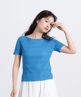 【エヌ ナチュラルビューティーベーシック/N.Natural Beauty basic】のハリヌキ変形リブニット 人気、トレンドファッション・服の通販 founy(ファニー) ファッション Fashion レディースファッション WOMEN トップス・カットソー Tops/Tshirt ニット Knit Tops スリット Slit リブニット Rib Knit |ID:prp329100004565195