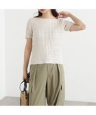 【エヌ ナチュラルビューティーベーシック/N.Natural Beauty basic】のハリヌキ変形リブニット 人気、トレンドファッション・服の通販 founy(ファニー) ファッション Fashion レディースファッション WOMEN トップス・カットソー Tops/Tshirt ニット Knit Tops スリット Slit リブニット Rib Knit thumbnail オフ1|ID: prp329100004565195 ipo3291000000032285389