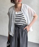 【シェトワ/Chez toi】の半袖ブルゾン 人気、トレンドファッション・服の通販 founy(ファニー) ファッション Fashion レディースファッション WOMEN アウター Coat Outerwear ブルゾン Blouson/Jackets カットソー Cut And Sew シアー Sheer シンプル Simple デニム Denim バランス Balance フェミニン Feminine ブルゾン Blouson 半袖 Short Sleeve メッシュ Mesh リラックス Relax プチプライス・低価格 Affordable おすすめ Recommend エレガント 上品 Elegant thumbnail ホワイト|ID: prp329100004565207 ipo3291000000032285461