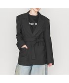 【その他のブランド/Other】のASTRAET ベルト パデッド テーラードジャケット BLACK|ID: prp329100004565215 ipo3291000000032285481