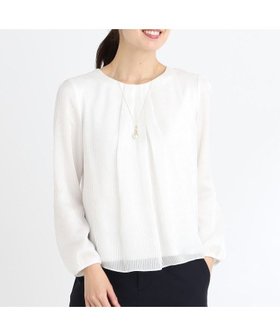 【リフレクト/Reflect】の【春SALE/手洗い可】シアーシャドーストライプブラウス 人気、トレンドファッション・服の通販 founy(ファニー) ファッション Fashion レディースファッション WOMEN トップス・カットソー Tops/Tshirt シャツ/ブラウス Shirts/Blouses シアー Sheer シフォン Chiffon シルク Silk ジャージ Jersey ストライプ Stripe 春 Spring |ID:prp329100004565245