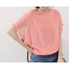 【ミニミニストア/miniministore】のフレア袖シャツブラウスシフォントップス サーモンピンク|ID: prp329100004565253 ipo3291000000032285702