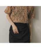 【センスオブプレイス/SENSE OF PLACE by URBAN RESEARCH】のコードシシュウトップ(半袖) 人気、トレンドファッション・服の通販 founy(ファニー) ファッション Fashion レディースファッション WOMEN トップス・カットソー Tops/Tshirt 2025年 2025 2025春夏・S/S Ss,Spring/Summer,2025 おすすめ Recommend カーゴパンツ Cargo Pants ティアードスカート Tiered Skirt デニム Denim トレンド Trend ミニスカート Mini Skirt 半袖 Short Sleeve 夏 Summer S/S・春夏 Ss・Spring/Summer thumbnail BEIGE|ID: prp329100004565256 ipo3291000000032285737