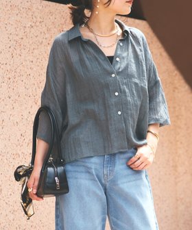 【アンディコール/un dix cors】の《1枚着にも・羽織にも◎》ガーゼタッチシアーシャツ 人気、トレンドファッション・服の通販 founy(ファニー) ファッション Fashion レディースファッション Ladies' Fashion Online トップス・カットソー Tops/Tshirt シャツ/ブラウス Shirts/Blouses インナー Inner ウェーブ Wave 春 Spring キャミ Cami キャミソール Camisole シアー Sheer ストレート Straight タンク Tank デニム Denim ノースリーブ No Sleeve ベーシック Basic ポケット Pocket 羽織 Haori リラックス Relax おすすめ Recommend |ID:prp329100004565258