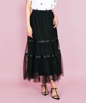 【クイーンズ コート/QUEENS COURT】の2WAYリボンティアードチュールスカート≪手洗い可能≫ 人気、トレンドファッション・服の通販 founy(ファニー) ファッション Fashion レディースファッション Fashion for Women スカート Skirts サテン Satin, Glossy Fabric シアー Sheer, See-Through シューズ Shoes, Footwear チュール Tulip, Tulip Motif ティアードスカート Tiered Skirt, Flounced Skirt トレンド Trend, Trending Now バレエ Ballet, Ballet Style フラット Flat, Flat Shoes フレア Flare, Flared ポケット Pocket, Pocket Detail おすすめ Recommended / Our Picks |ID:prp329100004565625