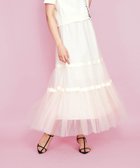 【クイーンズ コート/QUEENS COURT】の2WAYリボンティアードチュールスカート≪手洗い可能≫ 人気、トレンドファッション・服の通販 founy(ファニー) ファッション Fashion レディースファッション Fashion for Women スカート Skirts サテン Satin, Glossy Fabric シアー Sheer, See-Through シューズ Shoes, Footwear チュール Tulip, Tulip Motif ティアードスカート Tiered Skirt, Flounced Skirt トレンド Trend, Trending Now バレエ Ballet, Ballet Style フラット Flat, Flat Shoes フレア Flare, Flared ポケット Pocket, Pocket Detail おすすめ Recommended / Our Picks thumbnail オフホワイト|ID: prp329100004565625 ipo3291000000033023812