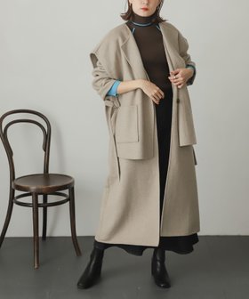 【センスオブプレイス/SENSE OF PLACE by URBAN RESEARCH】のMULTIWAYベストレイヤードコート 人気、トレンドファッション・服の通販 founy(ファニー) ファッション Fashion レディースファッション WOMEN アウター Coat Outerwear コート Coats トレンド Trend ベスト Vest |ID:prp329100004565653