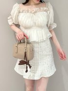 【スナイデル/SNIDEL】のヘムフレアスカショーパン 人気、トレンドファッション・服の通販 founy(ファニー) ファッション Fashion レディースファッション Fashion for Women ツイード Twill, Twill Weave フレア Flare, Flared 定番 Standard, Basic Item thumbnail OWHT[002]|ID: prp329100004565663 ipo3291000000033143868