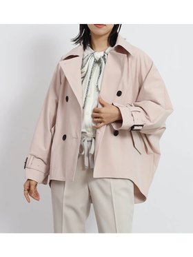 【ヴァン/Vin】のトレンチデザインドルマンコート 人気、トレンドファッション・服の通販 founy(ファニー) ファッション Fashion レディースファッション WOMEN アウター Coat Outerwear コート Coats おすすめ Recommend オケージョン Occasion トレンチ Trench ブローチ Brooch ヘムライン Hemline マニッシュ Mannish ビジネス 仕事 通勤 Business |ID:prp329100004565680