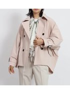 【ヴァン/Vin】のトレンチデザインドルマンコート 人気、トレンドファッション・服の通販 founy(ファニー) ファッション Fashion レディースファッション WOMEN アウター Coat Outerwear コート Coats おすすめ Recommend オケージョン Occasion トレンチ Trench ブローチ Brooch ヘムライン Hemline マニッシュ Mannish ビジネス 仕事 通勤 Business thumbnail ライトピンク|ID: prp329100004565680 ipo3291000000032289226