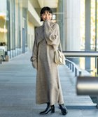 【ビームス ウイメン/BEAMS】のレイヤード ニットワンピース(手洗い可能) BEIGE|ID: prp329100004565688 ipo3291000000034659897