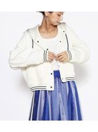 【ヴァン/Vin】のフーデッドニットブルゾン オフホワイト|ID: prp329100004565689 ipo3291000000032449317