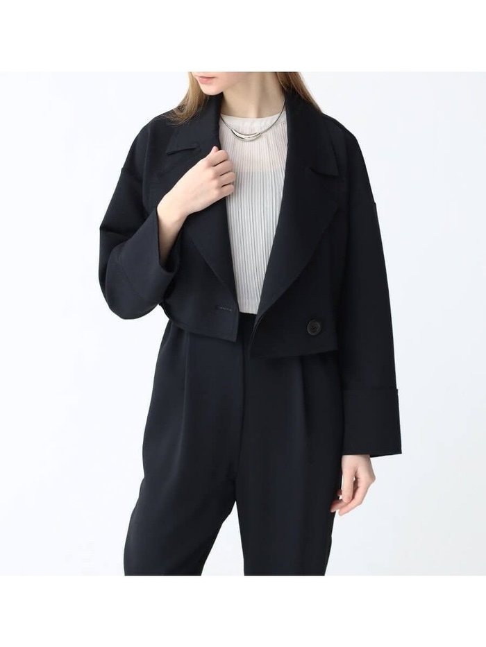 【ラシュッド/LASUD】のダンボールジャージーショートジャケット インテリア・キッズ・メンズ・レディースファッション・服の通販 founy(ファニー) https://founy.com/ ファッション Fashion レディースファッション Fashion for Women アウター Coat / Outerwear Collection レディースジャケット・軽アウター Jackets コンパクト Compact, Small Size 軽量 Lightweight, Ultra Light ジャケット Jacket, Outerwear ストレッチ Stretch, Stretchy Fabric テーラード Tailored, Tailored Fit ワイド Wide, Wide Fit おすすめ Recommended / Our Picks |ID: prp329100004565692 ipo3291000000032693527