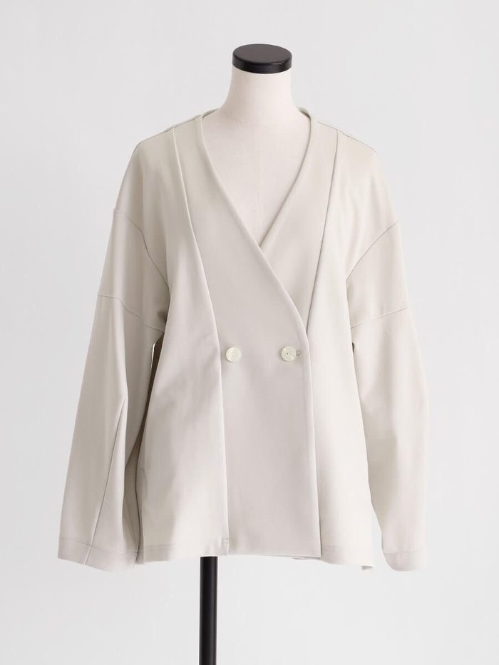 【ラシュッド/LASUD】のレーヨンポンチノーカラージャケット インテリア・キッズ・メンズ・レディースファッション・服の通販 founy(ファニー) https://founy.com/ ファッション Fashion レディースファッション Fashion for Women アウター Coat / Outerwear Collection レディースジャケット・軽アウター Jackets ノーカラージャケット / シンプル上品コーデ Collarless Jackets ストレッチ Stretch, Stretchy Fabric フォルム Silhouette, Form マーブル Marble, Marble Pattern おすすめ Recommended / Our Picks エレガント 上品 Elegant セレモニー Ceremony |ID: prp329100004565695 ipo3291000000032693531