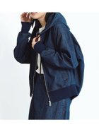 【ヴァン/Vin】のフード付きデニムアウター ネイビー|ID: prp329100004565697 ipo3291000000032449359