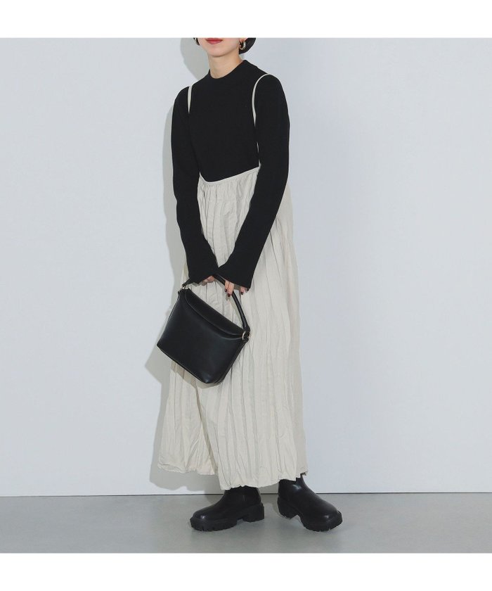 【その他のブランド/Other】のキャミクリンクルスカート * プルオーバーニット(セットアイテム) インテリア・キッズ・メンズ・レディースファッション・服の通販 founy(ファニー) https://founy.com/ ファッション Fashion レディースファッション WOMEN スカート Skirt ウェーブ Wave キャミ Cami コンパクト Compact ストレート Straight ハイネック High Neck フィット Fit ラップ Wrap リボン Ribbon ワッシャー Washer おすすめ Recommend |ID: prp329100004565727 ipo3291000000032289489