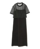 【その他のブランド/Other】のメッシュ プルオーバー / ジャカード ワンピース BLACK|ID: prp329100004565746 ipo3291000000032289599