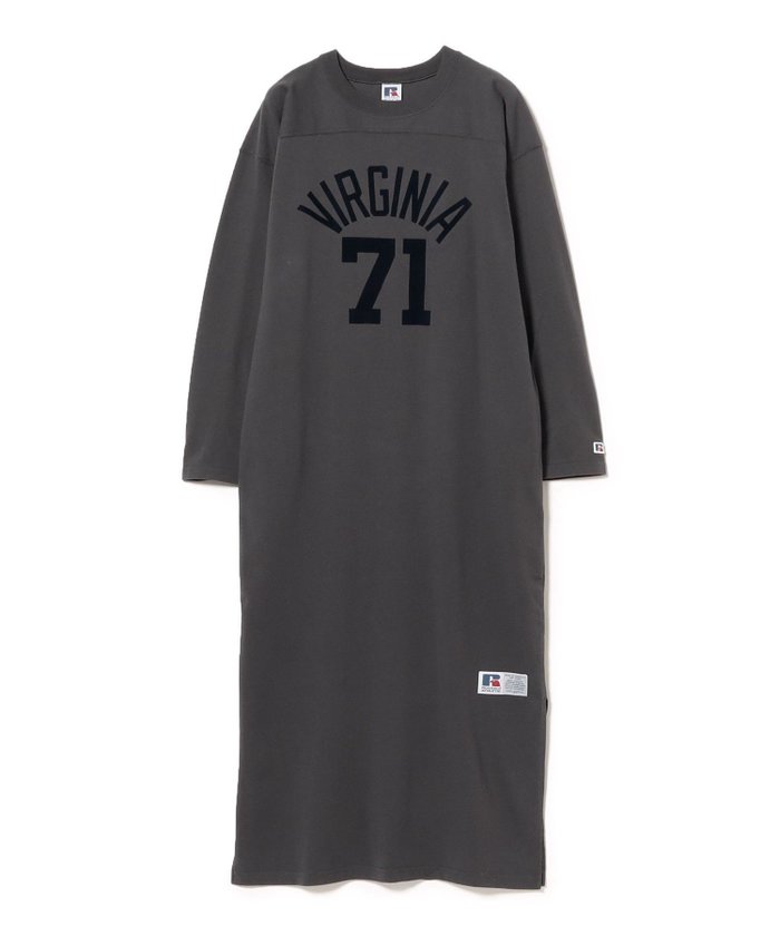 【その他のブランド/Other】の【別注】RUSSELL ATHLETIC / フットボール ワンピース(S~M) インテリア・キッズ・メンズ・レディースファッション・服の通販 founy(ファニー) https://founy.com/ ファッション Fashion レディースファッション WOMEN ワンピース Dress 秋 Autumn/Fall スリット Slit プリント Print 別注 Special Order ラッセル Russell ロング Long ワイド Wide 夏 Summer |ID: prp329100004565754 ipo3291000000032289626