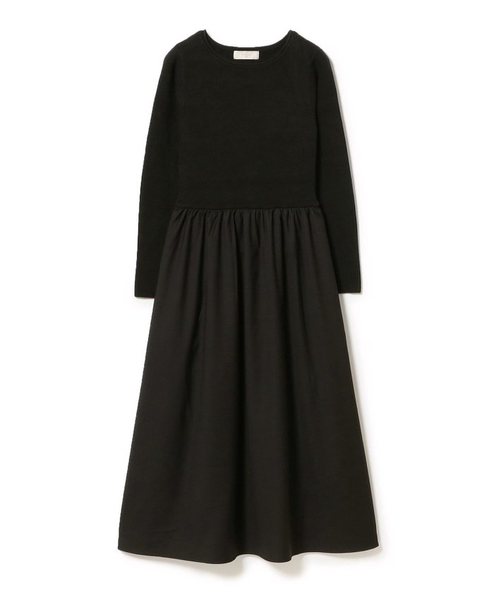 【その他のブランド/Other】のドッキング ワンピース(S~M) インテリア・キッズ・メンズ・レディースファッション・服の通販 founy(ファニー) https://founy.com/ ファッション Fashion レディースファッション WOMEN ワンピース Dress ツイル Twill ドッキング Docking リブニット Rib Knit |ID: prp329100004565771 ipo3291000000032289723