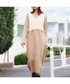 【その他のブランド/Other】のスパンコール ニット ビスチェ * ニットワンピース セット BEIGE*IVORY|ID: prp329100004565781 ipo3291000000032289781