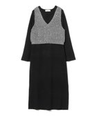 【その他のブランド/Other】のスパンコール ニット ビスチェ * ニットワンピース セット BLACK*_GREY|ID: prp329100004565781 ipo3291000000032289782