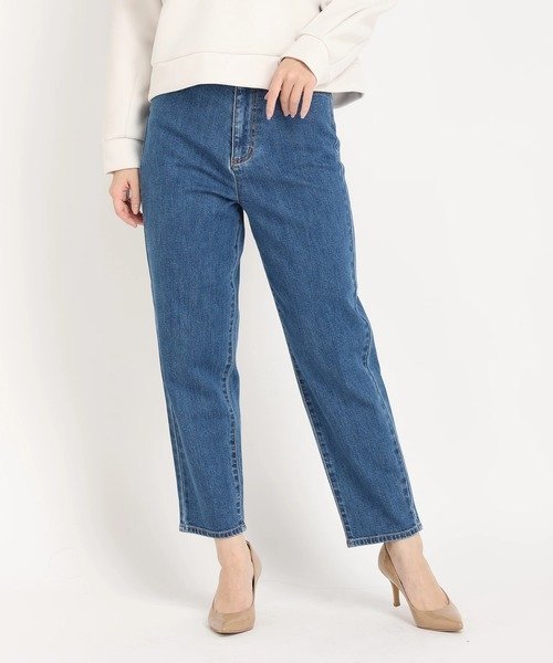 【ストロベリーフィールズ/STRAWBERRY FIELDS】のネオデニム パンツ 人気、トレンドファッション・服の通販 founy(ファニー) 　ファッション　Fashion　レディースファッション　WOMEN　パンツ　Pants　ストレッチ　Stretch　デニム　Denim　レギュラー　Regular　 other-1|ID: prp329100004565782 ipo3291000000032289783