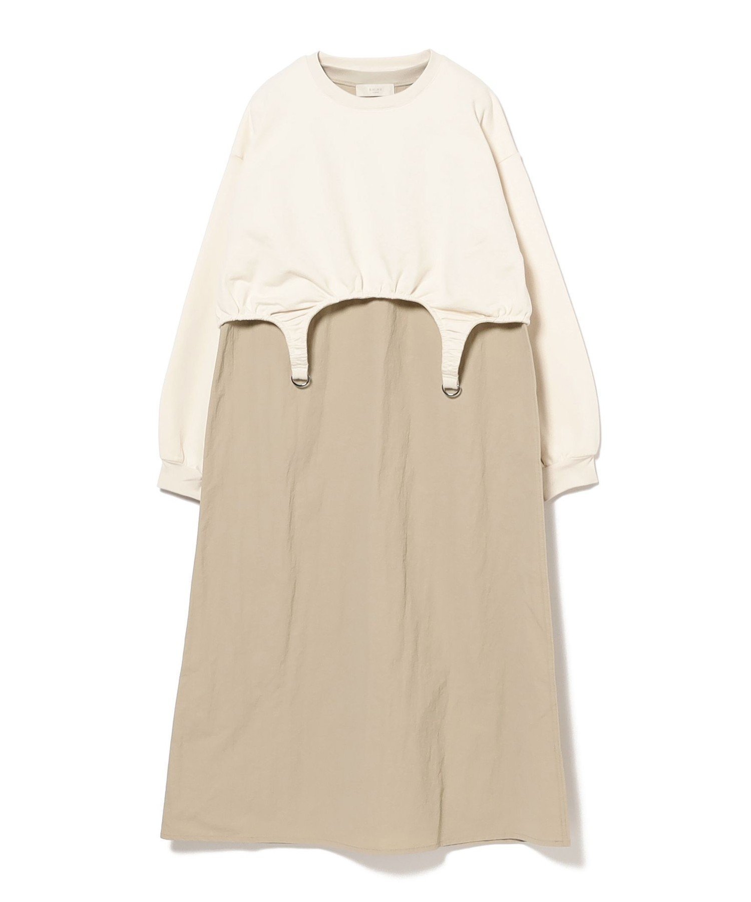 【その他のブランド/Other】の裏起毛 トップス * ノースリーブ ワンピース セット(S~M) インテリア・キッズ・メンズ・レディースファッション・服の通販 founy(ファニー) 　ファッション　Fashion　レディースファッション　WOMEN　ワンピース　Dress　カットソー　Cut And Sew　シンプル　Simple　台形　Trapezoid　ノースリーブ　No Sleeve　おすすめ　Recommend　OFF_WHITE|ID: prp329100004565789 ipo3291000000032289818
