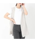 【ストロベリーフィールズ/STRAWBERRY FIELDS】のVカラージレ 人気、トレンドファッション・服の通販 founy(ファニー) ファッション Fashion レディースファッション WOMEN アウター Coat Outerwear トップス・カットソー Tops/Tshirt ベスト/ジレ Gilets/Vests thumbnail ライトグレー|ID: prp329100004565791 ipo3291000000032289826