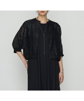 【コムサ/COMME CA】のエンブロイダリー ラミー刺繍ブルゾン 人気、トレンドファッション・服の通販 founy(ファニー) ファッション Fashion レディースファッション WOMEN アウター Coat Outerwear ブルゾン Blouson/Jackets エンブロイダリー Embroidery ギャザー Gather ジャージー Jersey スピンドル Spindle デニム Denim ブルゾン Blouson |ID:prp329100004565797