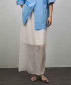 【サロン アダム エ ロペ/SALON adam et rope'】のシアーレイヤードスカート 人気、トレンドファッション・服の通販 founy(ファニー) ファッション Fashion レディースファッション Fashion for Women スカート Skirts サテン Satin, Glossy Fabric シアー Sheer, See-Through シャイニー Shiny, Glossy Finish ストレッチ Stretch, Stretchy Fabric スリット Slit, Slit Detail タンク Tank Top, Sleeveless Top デニム Denim, Jeans Material ペチコート Petticoat, Underskirt ポケット Pocket, Pocket Detail ミニスカート Mini Skirt, Short Skirt ロング Long, Long-Length おすすめ Recommended / Our Picks thumbnail オフホワイト(15)|ID: prp329100004565840 ipo3291000000033160012