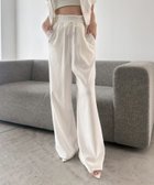 【ナイスクラップ/NICE CLAUP】の【セットアップ対応】ウエストフリルカットパンツ 人気、トレンドファッション・服の通販 founy(ファニー) ファッション Fashion レディースファッション WOMEN セットアップ Setup パンツ Pants 2025年 2025 2025春夏・S/S Ss,Spring/Summer,2025 おすすめ Recommend クロップド Cropped コンパクト Compact サンダル Sandals シンプル Simple スウェット Sweat スニーカー Sneakers セットアップ Set Up タンク Tank バランス Balance フェミニン Feminine リラックス Relax レース Race ワイド Wide 夏 Summer 楽ちん Easy thumbnail オフホワイト|ID: prp329100004565862 ipo3291000000032290190