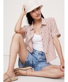 【バナナ リパブリック/BANANA REPUBLIC】のボクシー リネン ショートスリーブ シャツ 人気、トレンドファッション・服の通販 founy(ファニー) ファッション Fashion レディースファッション WOMEN トップス・カットソー Tops/Tshirt シャツ/ブラウス Shirts/Blouses ショート Short スリーブ Sleeve テクスチャー Texture フィット Fit フロント Front リネン Linen thumbnail ON_THE_VERANDA|ID: prp329100004565869 ipo3291000000032290247