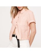 【バナナ リパブリック/BANANA REPUBLIC】のボクシー リネン ショートスリーブ シャツ 人気、トレンドファッション・服の通販 founy(ファニー) ファッション Fashion レディースファッション WOMEN トップス・カットソー Tops/Tshirt シャツ/ブラウス Shirts/Blouses ショート Short スリーブ Sleeve テクスチャー Texture フィット Fit フロント Front リネン Linen thumbnail PINK SCALLOP|ID: prp329100004565869 ipo3291000000032290248