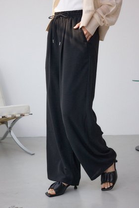 【アズール バイ マウジー/AZUL by moussy】のワイドイージーパンツ 人気、トレンドファッション・服の通販 founy(ファニー) ファッション Fashion レディースファッション WOMEN パンツ Pants おすすめ Recommend なめらか Smooth ベーシック Basic ワイド Wide 無地 Plain Color |ID:prp329100004565876