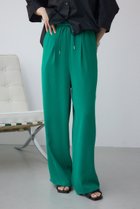 【アズール バイ マウジー/AZUL by moussy】のワイドイージーパンツ 人気、トレンドファッション・服の通販 founy(ファニー) ファッション Fashion レディースファッション WOMEN パンツ Pants おすすめ Recommend なめらか Smooth ベーシック Basic ワイド Wide 無地 Plain Color thumbnail GRN|ID: prp329100004565876 ipo3291000000032290274