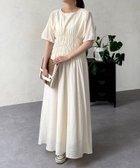 【シェトワ/Chez toi】のウエストシャーリングワンピース 人気、トレンドファッション・服の通販 founy(ファニー) ファッション Fashion レディースファッション WOMEN ワンピース Dress カーディガン Cardigan サンダル Sandals シャーリング Shirring シューズ Shoes ショルダー Shoulder シンプル Simple バケツ Bucket フラット Flat ブルゾン Blouson メタリック Metallic メッシュ Mesh リゾート Resort リラックス Relax プチプライス・低価格 Affordable おすすめ Recommend thumbnail ホワイト|ID: prp329100004565895 ipo3291000000032290374